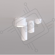 25044/LED 10W 4000K белый / Светильник потолочный светодиодный