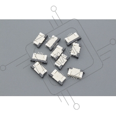 Разъем FPC Half Coverage Top Contact 1.0K-BS-4PWB 4 pin высота 2мм шаг 1мм 10 шт