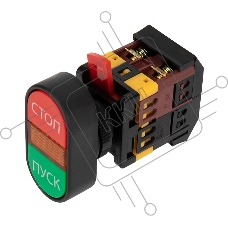 Кнопка APBB-22 «Пуск-Стоп» овальная 230 В NO+NC REXANT