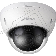 Уличная купольная IP-видеокамера DAHUA  2Мп; 1/2.8” CMOS; объектив 2.8мм; механический ИК-фильтр; чувствительность 0.01лк@F2.0; сжатие: H.265+, H.265, H.264+, H.264, MJPEG; 2 потока до 2Мп@25к/с; ИК-по