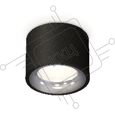 Светильник Ambrella Light XS7511022 SBK/PSL черный песок/серебро полированное MR16 GU5.3 (C7511, N7012)