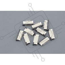 Разъем FPC Half Coverage Top Contact 1.0K-BS-8PWB 8 pin высота 2мм шаг 1мм 10 шт