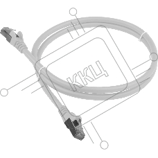 Кабель патч-корд F/UTP 6 кат. 5м. Lanmaster LAN-PC45/S6-5.0-WH RJ45 - RJ45, 4 пары, белый, LSZH