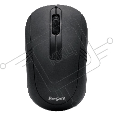 Мышь беспроводная ExeGate Professional Standard SR-9021 черный, 1200 dpi, радиоканал, USB, кнопки - 3