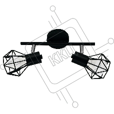 Светильник Ambrella light TR8621/2 BK/CH черный/хром E27*2 max 40W 260*91*175
