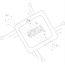 40157/LED / Светильник настенный светодиодный Rino белый