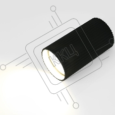 Спот GWL-GU10-M-IP20 Черный Полосы