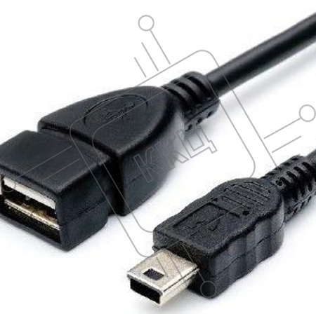 Кабель USB AF-MINIUSB OTG 0.1M ATCOM AT2822