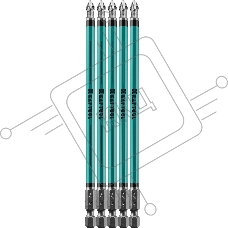 Биты KRAFTOOL Optimum Line, PH2, 150 мм, тип хвостовика E 1/4