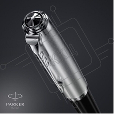 Ручка перьевая Parker 51 Core (CW2123491) Black CT F сталь нержавеющая подар.кор.