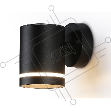 Светильник Ambrella light ST3327 BK черный IP54 GX53 max 15W 110*85*125