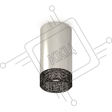 Светильник Ambrella Light XS6325020 PSL/BK серебро полированное/тонированный MR16 GU5.3 (C6325, N6151)