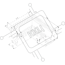 Slim Magnetic Коннектор угловой для встраиваемого шинопровода 85092/11