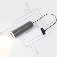 Подвес GWL-GU10-M-IP20 Бетон С боковым рассеивателем Кирпич