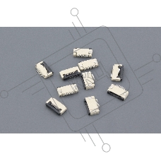 Разъем FPC Flip-Lock 0510-10RLGF 10 pin высота 1мм шаг 0,5мм 10 шт