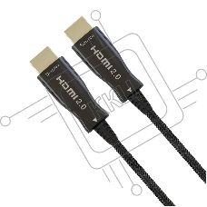 Активный оптический кабель HDMI Cablexpert, 100м, v2.0, 19M/19M, AOC Premium Series, позол.разъемы, экран, коробка