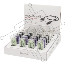 Кабель Hama H-187244 00187244 USB A(m) Lightning (m) 0.75м ассорти