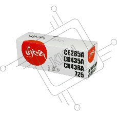Картридж Sakura CE285A/CB435A/436A/725 для HP P1005/P1006/P1500/P1505/1522/M1120/M1120N/ M1522N/M1522F/P1505N/P1102/P1102W/ M1132, Canon LBP6000/6018/6020/6030/MF3010  черный, 2000 к.