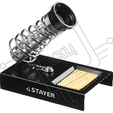 Подставка MAXTerm, STAYER 55318, для паяльников, штампованная
