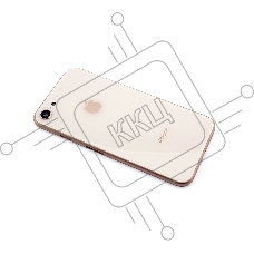 Задняя крышка (корпус) в сборе с рамкой для Apple iPhone 8 розовая (Rose Gold)