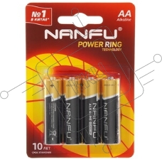Батарейка щелочная AA Nanfu LR6 2B (2шт.)
