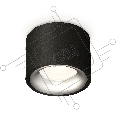 Светильник Ambrella Light XS7511023 SBK/MCH черный песок/хром матовый MR16 GU5.3 (C7511, N7013)