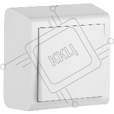 Ovivo Выключатель 1-кл., ОУ, NIVO, белый, 402-010000-200