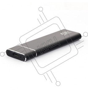 Внешний корпус AgeStar M.2 USB 3.0  NGFF (B-key) AgeStar 3UBNF5C (BLACK) , алюминий, серебристый