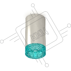 Светильник Ambrella Light XS6325021 PSL/BL серебро полированное/голубой MR16 GU5.3 (C6325, N6153)