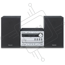 Микросистема Panasonic SC-PM250EE-S серебристый 20Вт/CD/CDRW/FM/USB/BT