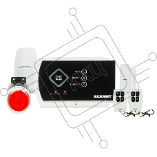 Комплект беспроводной GSM-сигнализации GS-115 с дополнительными датчиками REXANT 