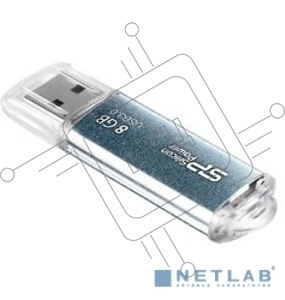 Флеш Диск Silicon Power 8Gb Marvel M01 SP008GBUF3M01V1B USB3.0 синий