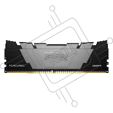 Оперативная память Kingston Fury Renegade, DDR4, 8GB (1x8GB), 4000MHz, CL19, с радиатором, черный