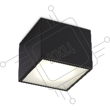Светильник Ambrella light TN6532 BK черный IP44 GX53 100*100*80
