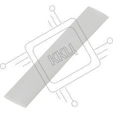 Трубка термоусадочная GHS-14-7-W, 14/7мм, Белая, 1м