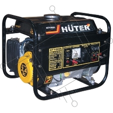 Электрогенератор бензиновый Huter HT1000L, 1.1 кВт, 65 дБ, 24.2 кг