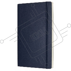 Блокнот Moleskine CLASSIC SOFT QP618B20 130х210мм 192стр. нелинованный мягкая обложка фиксирующая резинка синий сапфир