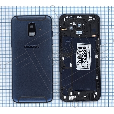 Задняя крышка для Samsung Galaxy A6 (2018) SM-A600F  синяя