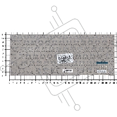 Клавиатура для ноутбука Samsung NP915S3, белая