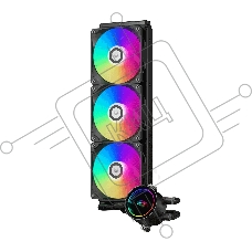 Система охлаждения/ PCCooler DA360 ARGB черный 120мм алюминий+медь 1800rpm 33.8db 4-pin 300W