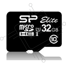 Флеш карта microSDHC 32Gb Class10 Silicon Power SP032GBSTHBU1V10-SP + adapter