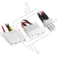Кабель питания Cablexpert CC-PSU-5, для вентилятора 12V, molex -> molex + 2pin, 15 см