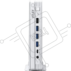 Неттоп MSI Pro DP10 A14MG-012BRU i5 14400 (2.5) UHDG без ОС 2.5xGbitEth WiFi BT белый (936-B21012-012)
