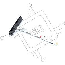 Шлейф жесткого диска для ноутбука HP 14-CK 14-CM 14-CY 14-CS 14-DG 245 246 g6 g7 240 g7 10pin