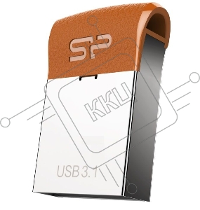 Флеш Диск Silicon Power 32Gb J35 SP032GBUF3J35V1E USB3.1 серебристый/коричневый