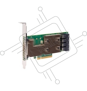 Контроллер SAS 9305-16i SGL (05-25703-00) PCI-E 3.0 x8, 16port int 12Gb/s, SAS/SATA HBA