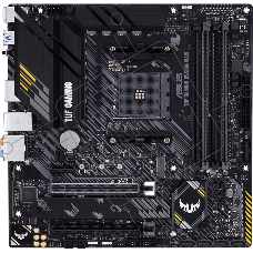 Материнская плата ASUS TUF GAMING B550M-PLUS, AM4, AMD B550, 4xDDR4, 4xSATA, 2xM.2, 1xPCIe 4.0 x16, 1xPCIe 3.0 x16, 1xPCIe x1, 1xHDMI, 1xDP, 1x 2.5Gb LAN, 4xUSB-A 3.2 Gen 1, 1xUSB-A 3.2 Gen 2, 2xUSB-A 2.0, 1xUSB-C 3.2 Gen 2, 5x3.5 мм, 7.1, mATX