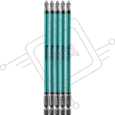 Биты KRAFTOOL Optimum Line, PZ2, тип хвостовика E 1/4