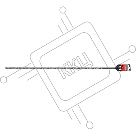 Бур MATRIX по бетону, 12x600 мм, SDS PLUS MATRIX 71063