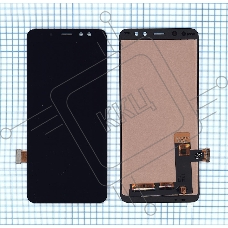 Дисплей для Samsung Galaxy A8 (2018) SM-A530F в сборе с тачскрином (TFT) черный